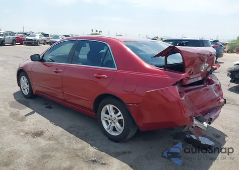 2007 Honda Accord 2.4 Se из США, поврежденный, VIN 1HGCM56327A203963